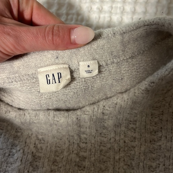 Gap Cable Knit Sweater - Light Grey size S - Picture 2 of 4